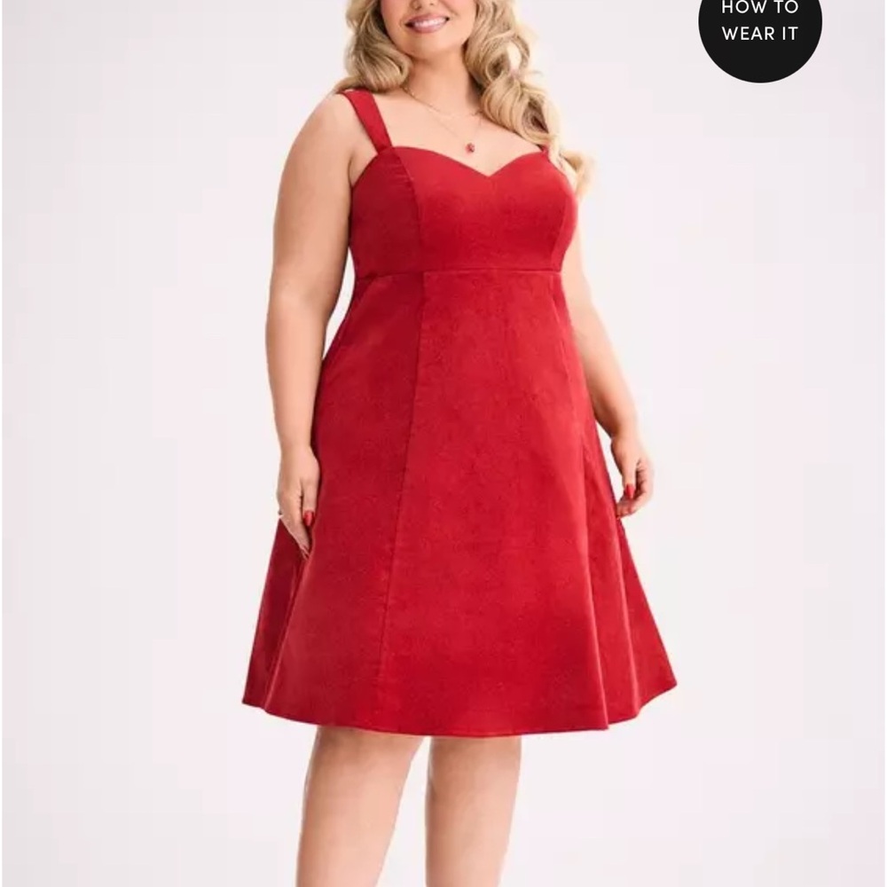Torrid Retrp Chic corduroy dress #96